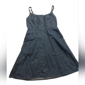 EUC Stylish Old Navy Blue Denim Women's Dress XS